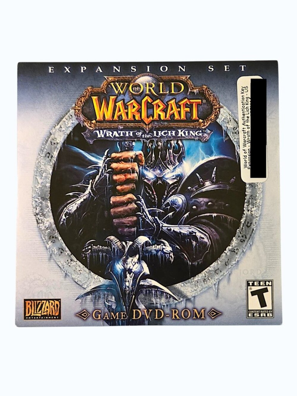 World of Warcraft Wrath of the Lich King PC DVD ROM 2008 Game - Original Sleeve